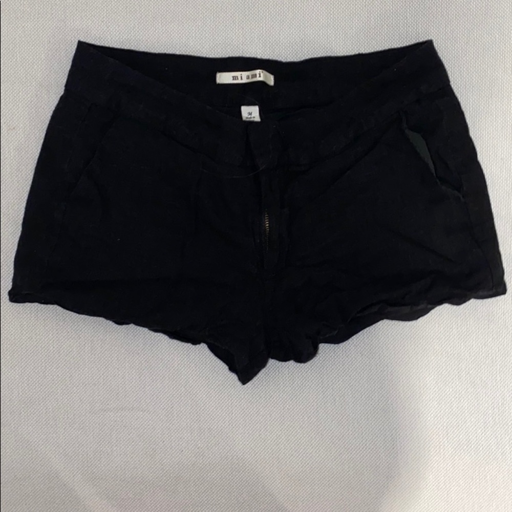 Black shorts